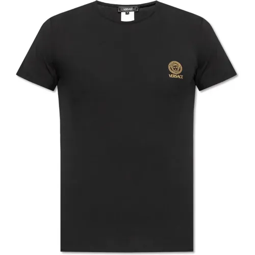 T-Shirt aus der Unterwäschekollektion , Herren, Größe: 2XL - Versace - Modalova