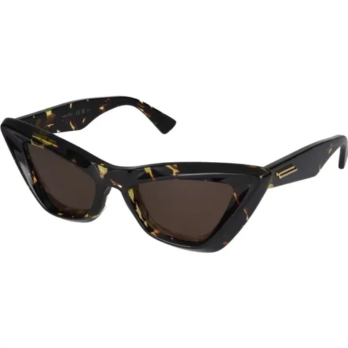 Stylische Sonnenbrille Bv1101S , Damen, Größe: 53 MM - Bottega Veneta - Modalova