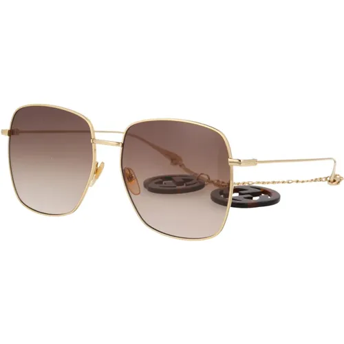 Stylische Sonnenbrille Gg1031S , Damen, Größe: 59 MM - Gucci - Modalova