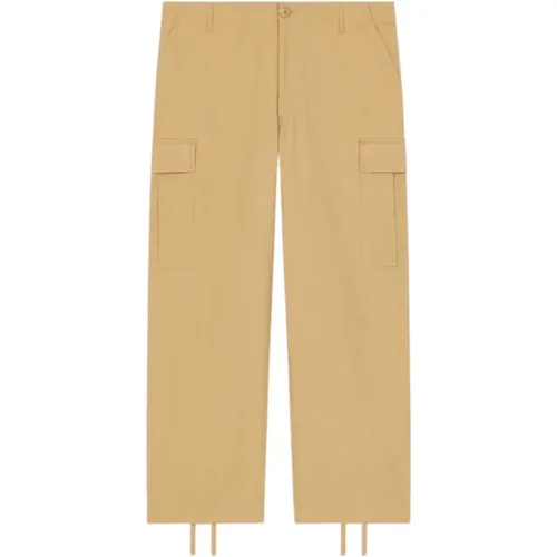 Camel Cargo Pants - Vintage Style , male, Sizes: 4XS, 3XS - Kenzo - Modalova