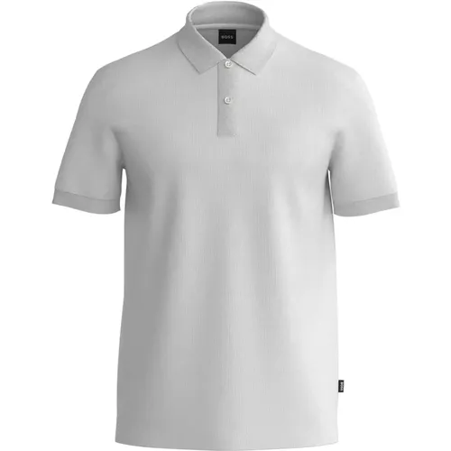 Weiße Polo T-Shirts und Polos , Herren, Größe: M - Hugo Boss - Modalova