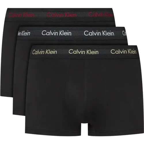 Schwarze Boxershorts Exklusiver Komfort , Herren, Größe: M - Calvin Klein - Modalova