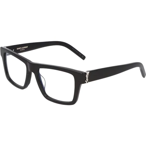 Quadratische Rahmenbrille SL M10_B , unisex, Größe: 52 MM - Saint Laurent - Modalova