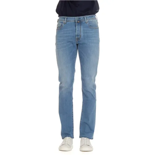 Denim Jeans Classic Fit , male, Sizes: W38, W33, W37, W32, W31, W35 - Jacob Cohën - Modalova