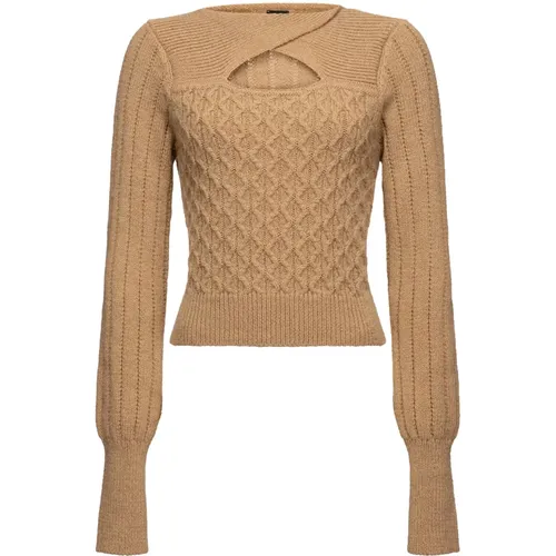 Sweaters , female, Sizes: L - pinko - Modalova