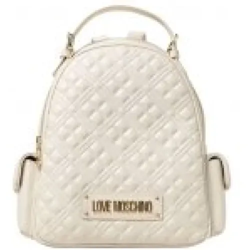 Gepolsterter PU-Rucksack - Love Moschino - Modalova