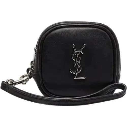 Pre-owned Leather pouches , female, Sizes: ONE SIZE - Yves Saint Laurent Vintage - Modalova