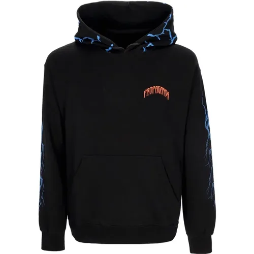 Triangle Gorilla Hoodie Schwarz , Herren, Größe: L - Propaganda - Modalova