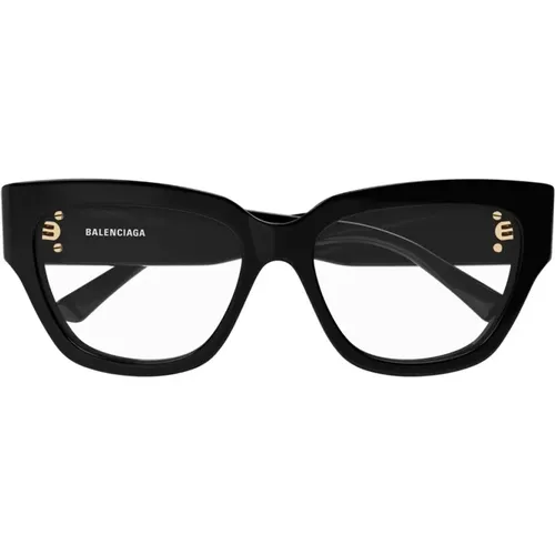 Butterfly Frame Glasses Bb0326O Everyday , female, Sizes: 53 MM - Balenciaga - Modalova