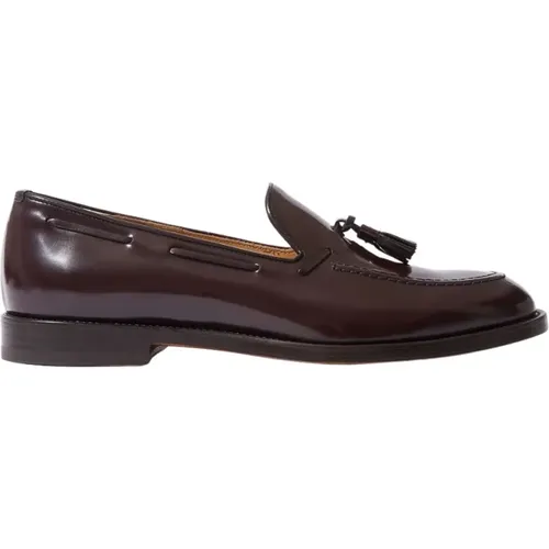 William Loafers - Handgefertigte italienische Tassel Loafers , Herren, Größe: 41 1/2 EU - Scarosso - Modalova