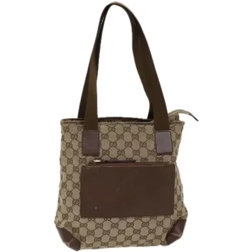 Pre-owned Canvas gucci-bags , female, Sizes: ONE SIZE - Gucci Vintage - Modalova