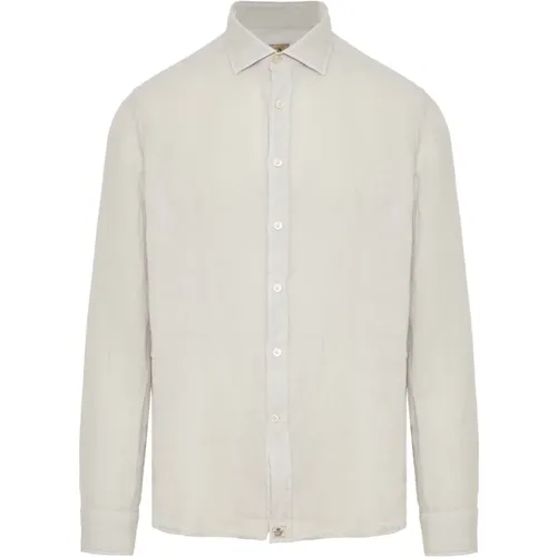 Linen shirt , male, Sizes: L - Sonrisa - Modalova