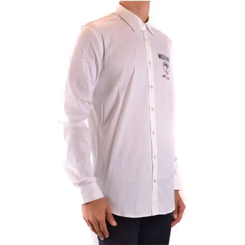 Elevate Your Formal Wardrobe with Stylish Men`s Shirt , male, Sizes: XL - Moschino - Modalova