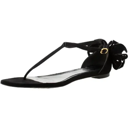 Pre-owned Suede sandals , female, Sizes: 3 UK - Alexander McQueen Pre-owned - Modalova