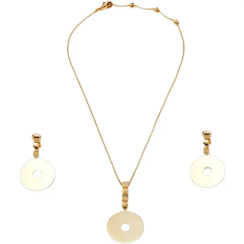 Pre-owned Gold necklaces , female, Sizes: ONE SIZE - Bvlgari Vintage - Modalova