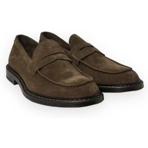 Klassische Penny-Loafer für Herren , Herren, Größe: 41 EU - Doucal's - Modalova