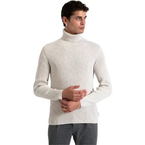 Baumwoll Rollkragenpullover - Marc O'Polo - Modalova