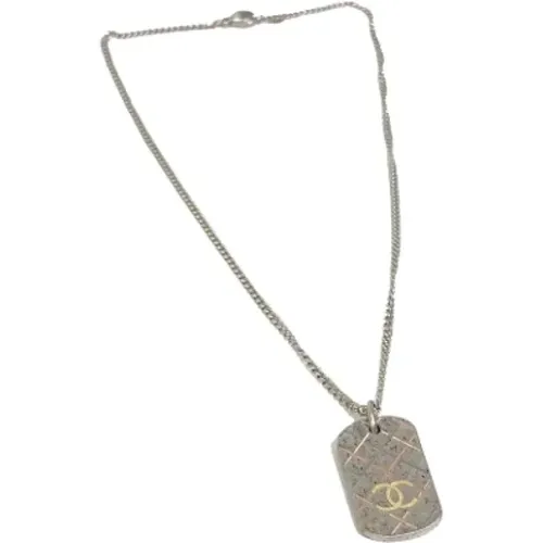 Pre-owned Metal chanel-jewelry , female, Sizes: ONE SIZE - Chanel Vintage - Modalova