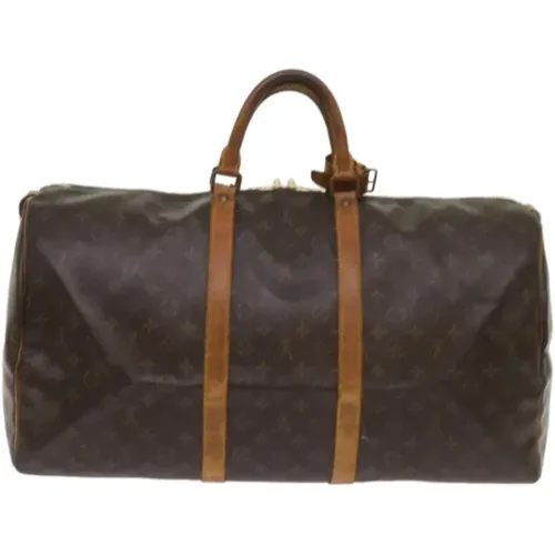 Pre-owned Canvas travel-bags , female, Sizes: ONE SIZE - Louis Vuitton Vintage - Modalova