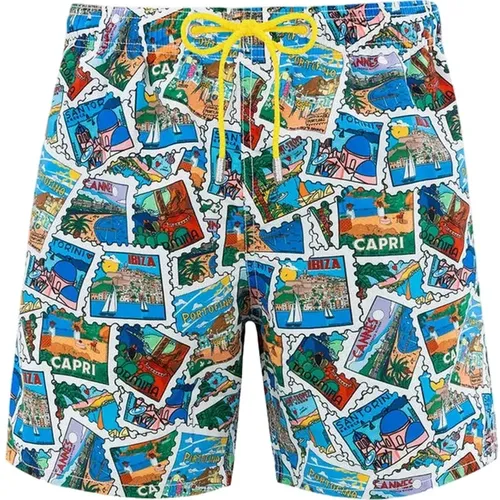 Shorts und Boxer Polyesterzusammensetzung , Herren, Größe: 4XL - MC2 Saint Barth - Modalova