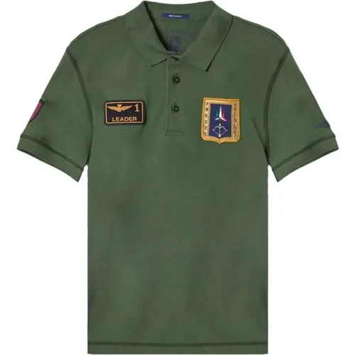 Short Sleeve Polo Shirt , male, Sizes: S - aeronautica militare - Modalova