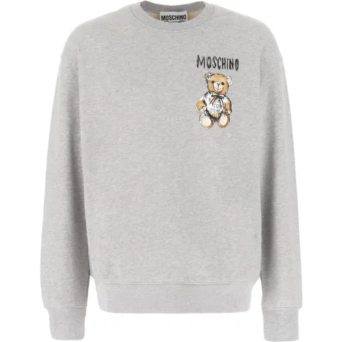 Sweatshirts , male, Sizes: L, M, XL - Moschino - Modalova