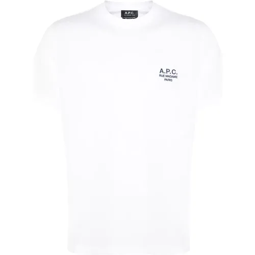 New Raymond Cotton T-Shirt , male, Sizes: L, 2XL, S, XL, M - A.p.c. - Modalova