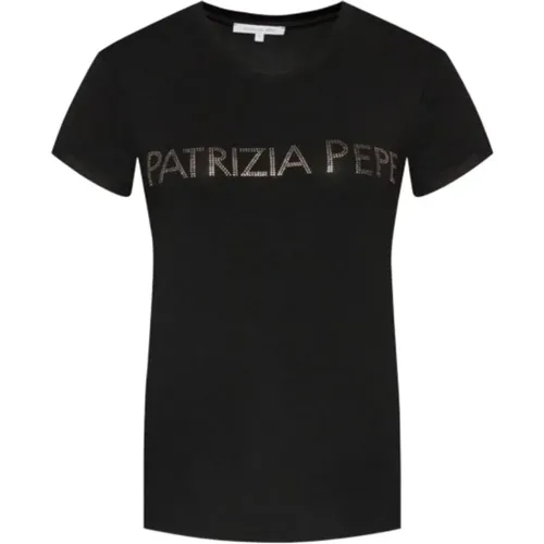 Damen T-Shirt Top , Damen, Größe: S - PATRIZIA PEPE - Modalova