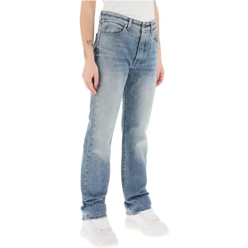 Gerades Jeans , Damen, Größe: W26 - Amiri - Modalova