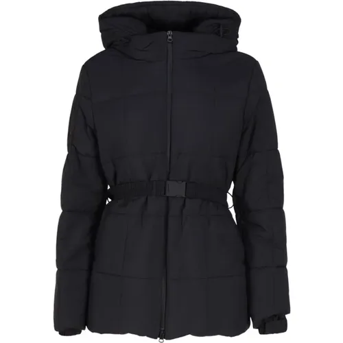 Coats with Hood and Zip Closure , female, Sizes: XL - Burberry - Modalova