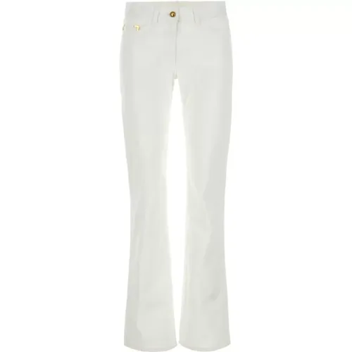 Weiße Denim-Jeans , Damen, Größe: W26 - Palm Angels - Modalova