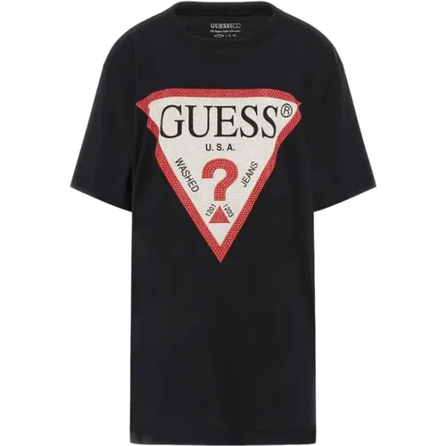 Short Sleeve T-Shirt , female, Sizes: L, M, S, XS - Guess - Modalova