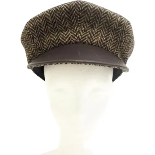 Pre-owned Wolle hats , Damen, Größe: ONE Size - Hermès Vintage - Modalova