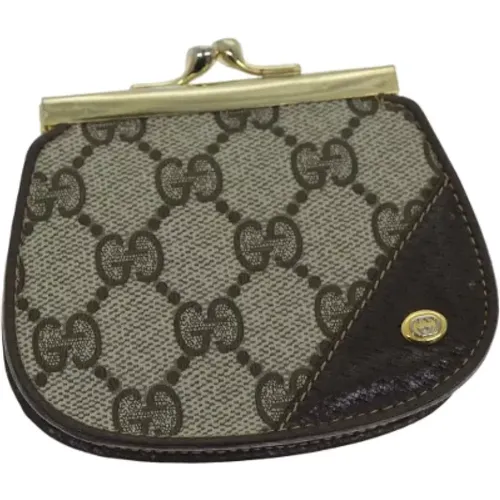 Pre-owned Canvas wallets , female, Sizes: ONE SIZE - Gucci Vintage - Modalova