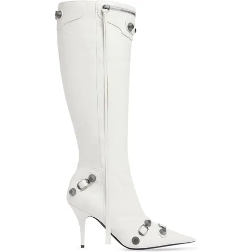 Cagole 90mm Knee-High Boots , female, Sizes: 3 UK, 4 UK - Balenciaga - Modalova