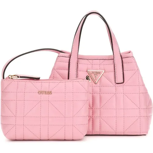 Gepolsterte Mini Shopper Tasche - Guess - Modalova