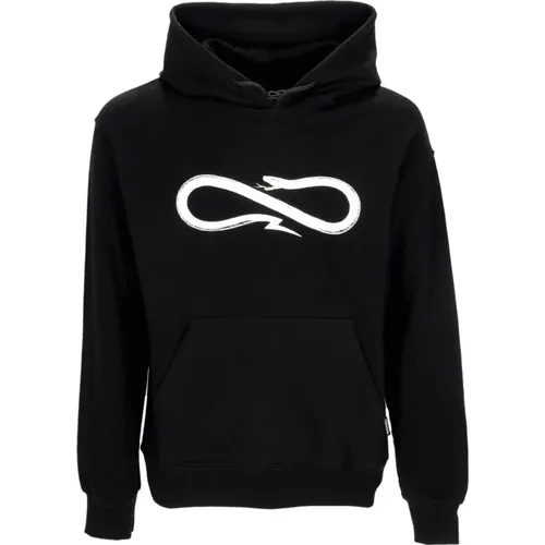 Schwarzer Leichter Logo Hoodie mit Kapuze , Herren, Größe: S - Propaganda - Modalova