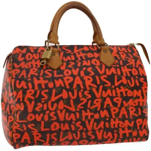 Pre-owned Canvas handbags , female, Sizes: ONE SIZE - Louis Vuitton Vintage - Modalova