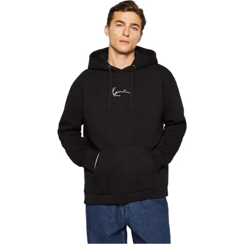 Kleine Signatur Hoodie , Herren, Größe: L - Karl Kani - Modalova