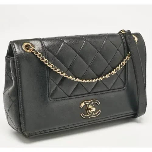 Pre-owned Leather chanel-bags , female, Sizes: ONE SIZE - Chanel Vintage - Modalova