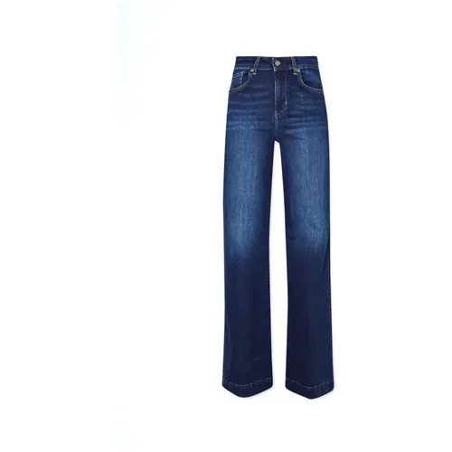 Denim Flare Jeans , female, Sizes: W28, W31, W32, W26, W24, W25, W27, W30, W29 - Liu Jo - Modalova