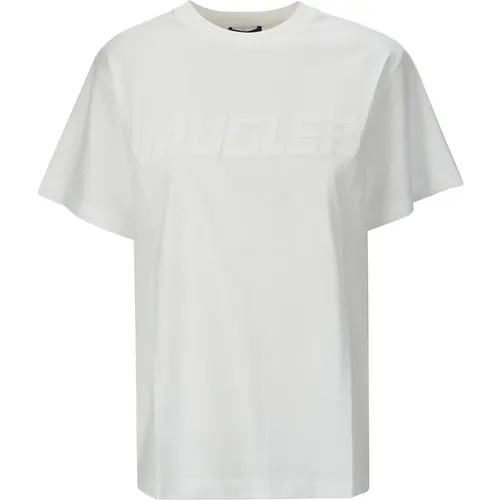 Ts0099D T-Shirt , Damen, Größe: M - Mugler - Modalova
