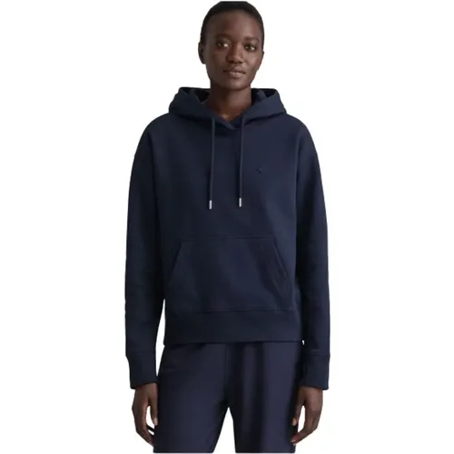 Verstellbarer Bio-Baumwoll-Hoodie , Damen, Größe: L - Gant - Modalova