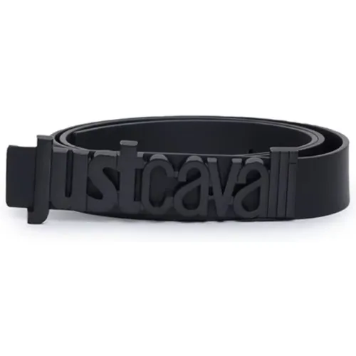Belts,Schwarzer Gürtel für Männer - Just Cavalli - Modalova