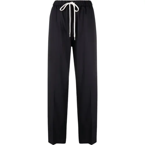 Sophisticated Slim-fit Trousers , female, Sizes: S - MM6 Maison Margiela - Modalova