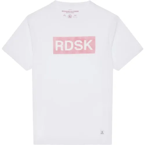 D Gedrucktes Logo T-Shirt - Weiß , Herren, Größe: M - Redskins - Modalova