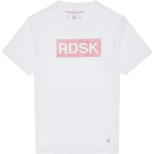 D Gedrucktes Logo T-Shirt - Weiß , Herren, Größe: XL - Redskins - Modalova