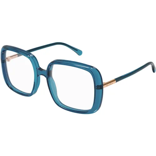 Blaue Ss23 Damen Optische Brillen , Damen, Größe: 53 MM - Pomellato - Modalova