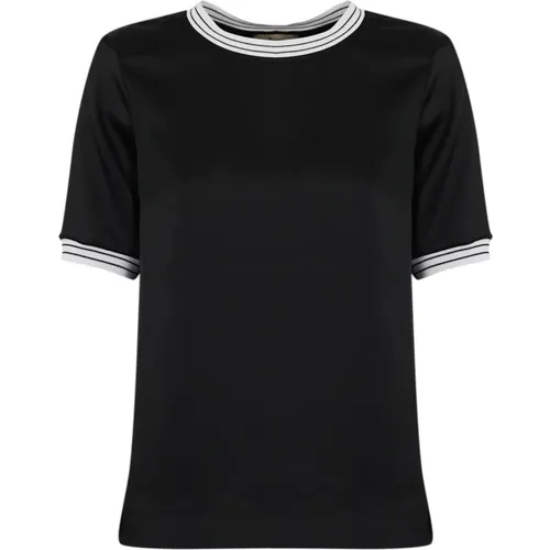 Technical T-shirt Short Sleeve , female, Sizes: S, M, XS - Herno - Modalova