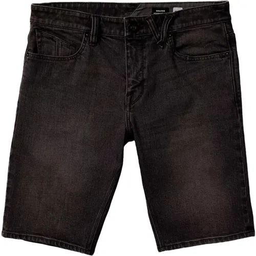 Løser Denim Shorts , Herren, Größe: W36 - Volcom - Modalova